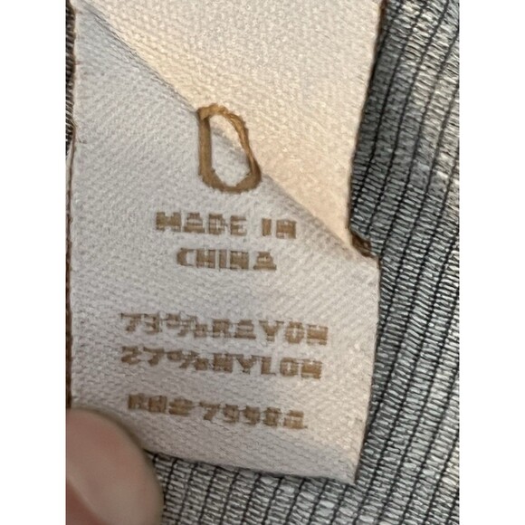 chicos Button Up Lavender Light Knit blouse top shirt 0 S 4 6 - Picture 10 of 10